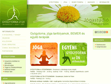 Tablet Screenshot of gyogytorna-2120.hu